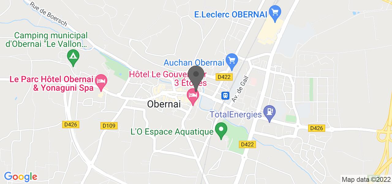 Mapa de acceso — Le Freiberg