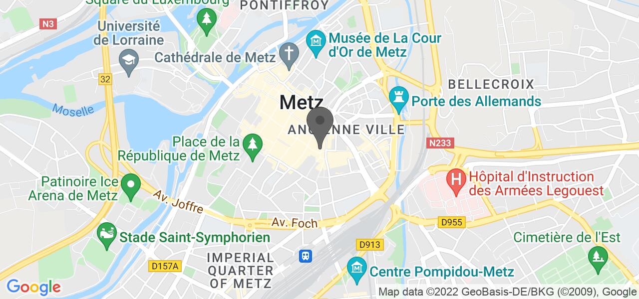 Plan d'accès — Monsieur Saint-Louis