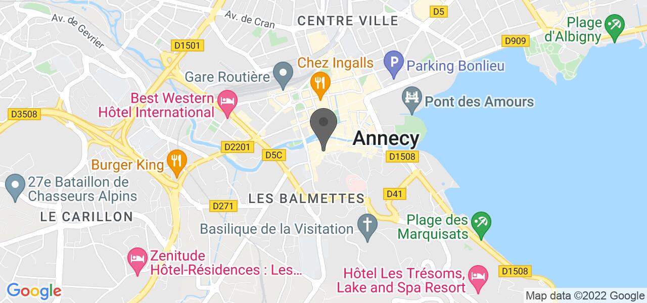 Anfahrtsplan — Les Tables