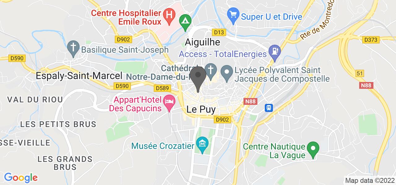 Plan d'accès — Le chamarlenc