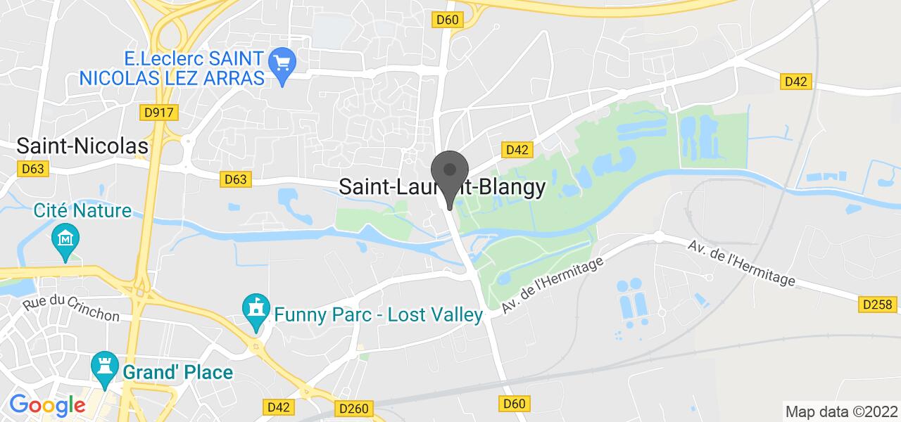 Plan d'accès — Les Jardins de Saint Laurent