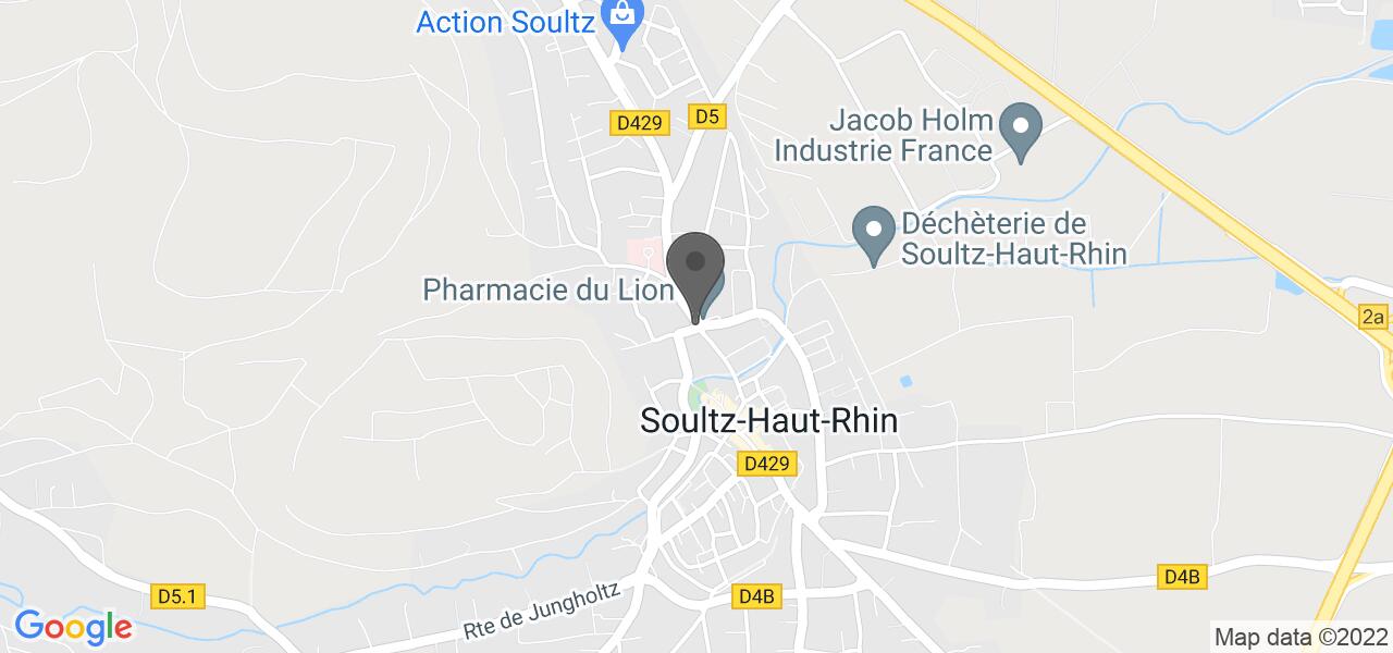 แผนที่การเดินทาง — Winstub Sür Und Siess