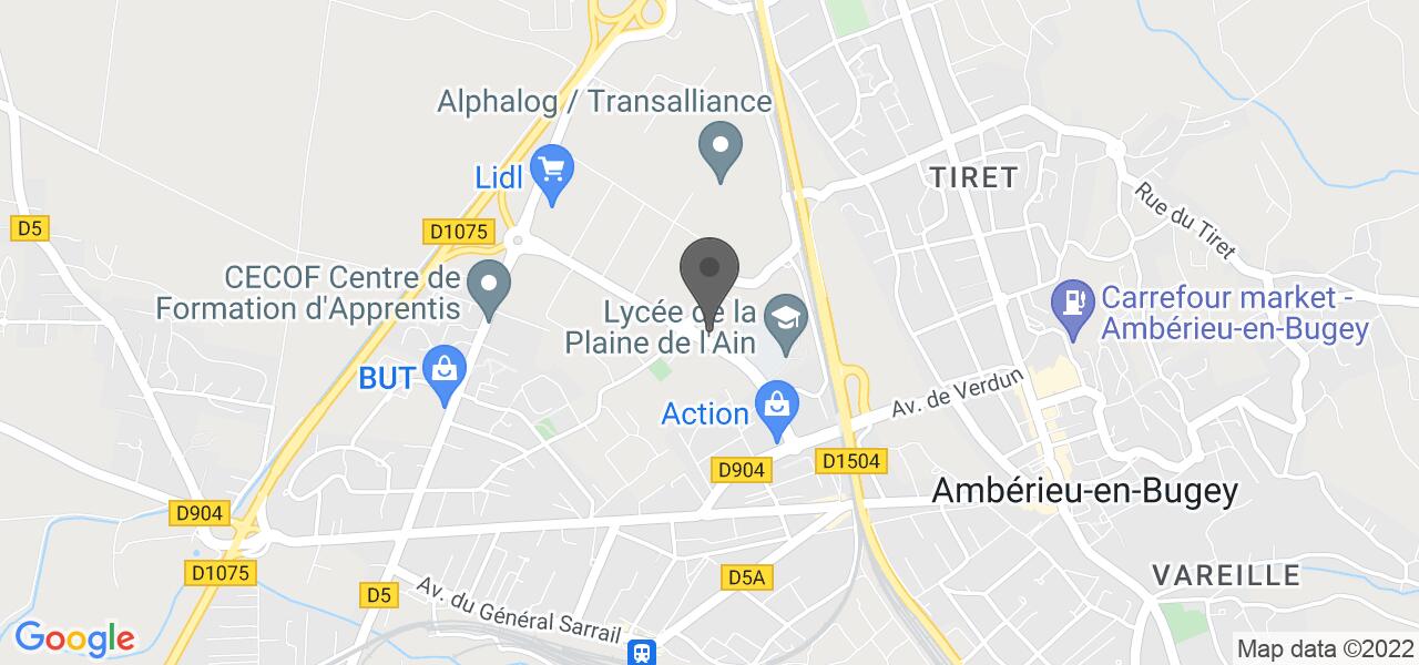 Mappa di accesso — Plazza Pizza