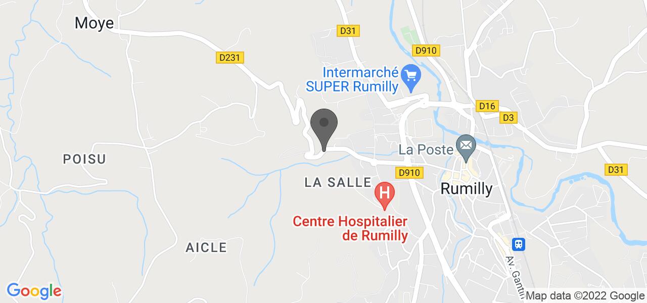 Plan d'accès — Chez Laet