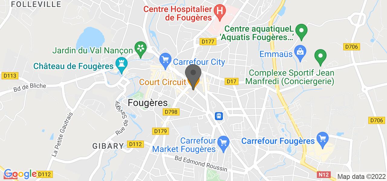 Mapa de acesso — Court Circuit