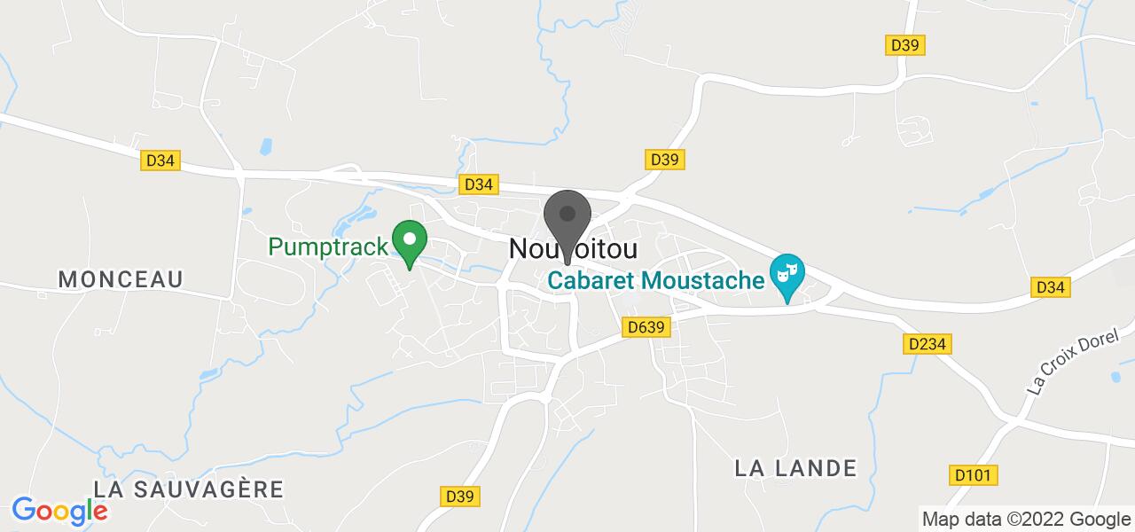 Mapa de acesso — Les Saveurs de Nicolas