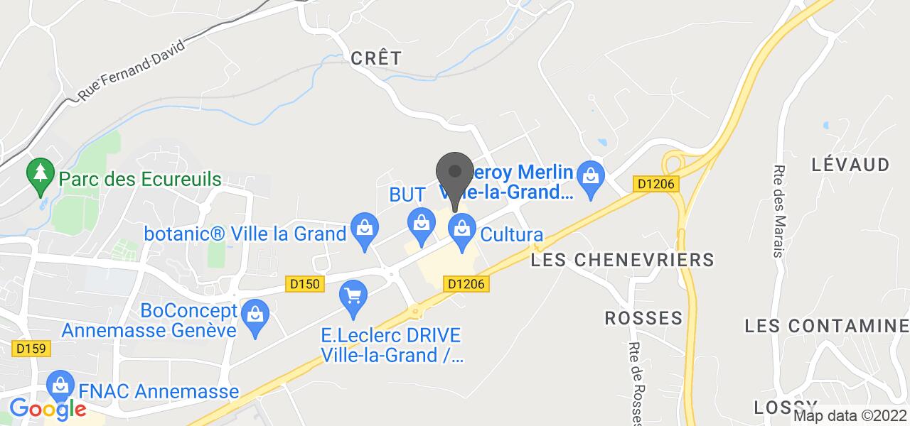 Plan d'accès — Le Midi