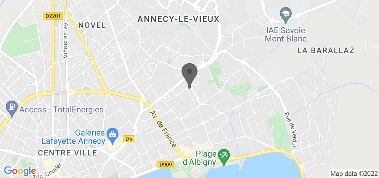 Plan d'accès — YATTA ! Ramen Annecy-le-Vieux