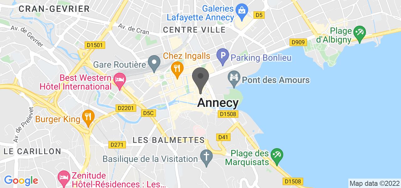 Plan d'accès — Brasserie Saint-Maurice