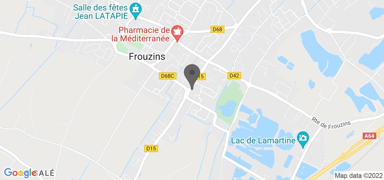 Plan d'accès — Le Brasier