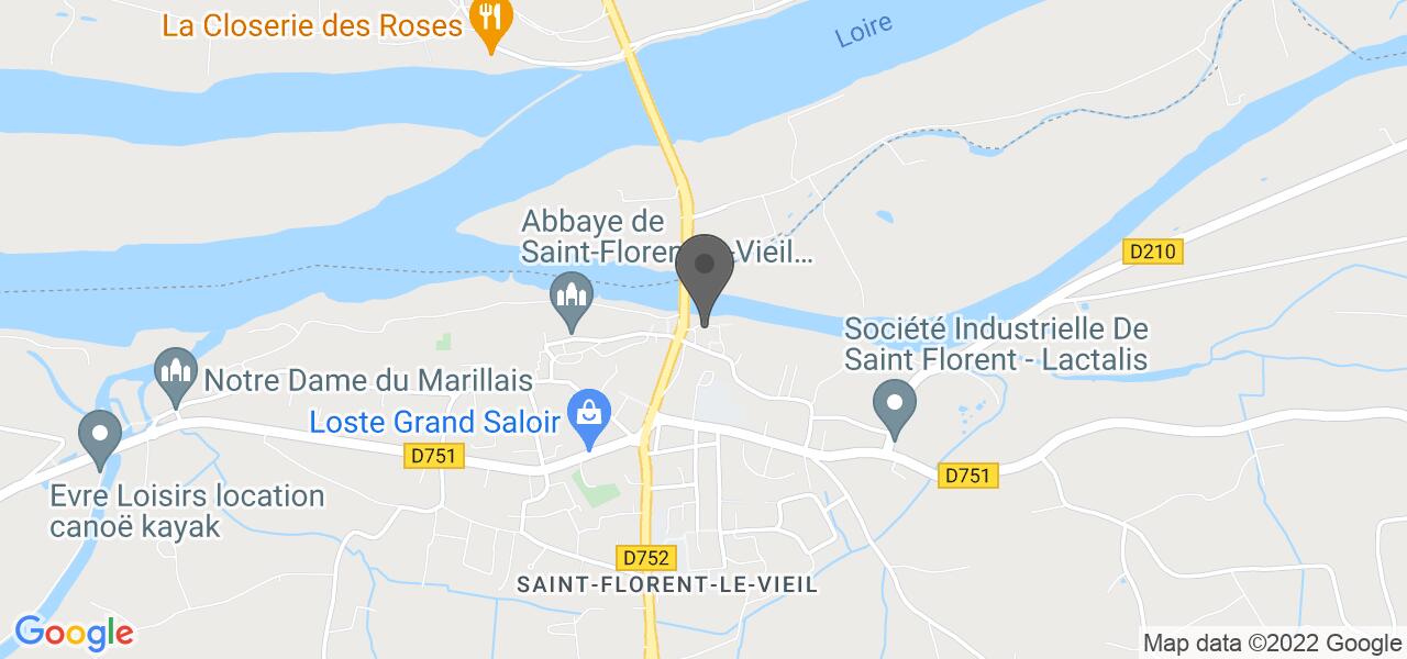 Plan d'accès — HOSTELLERIE DE LA GABELLE