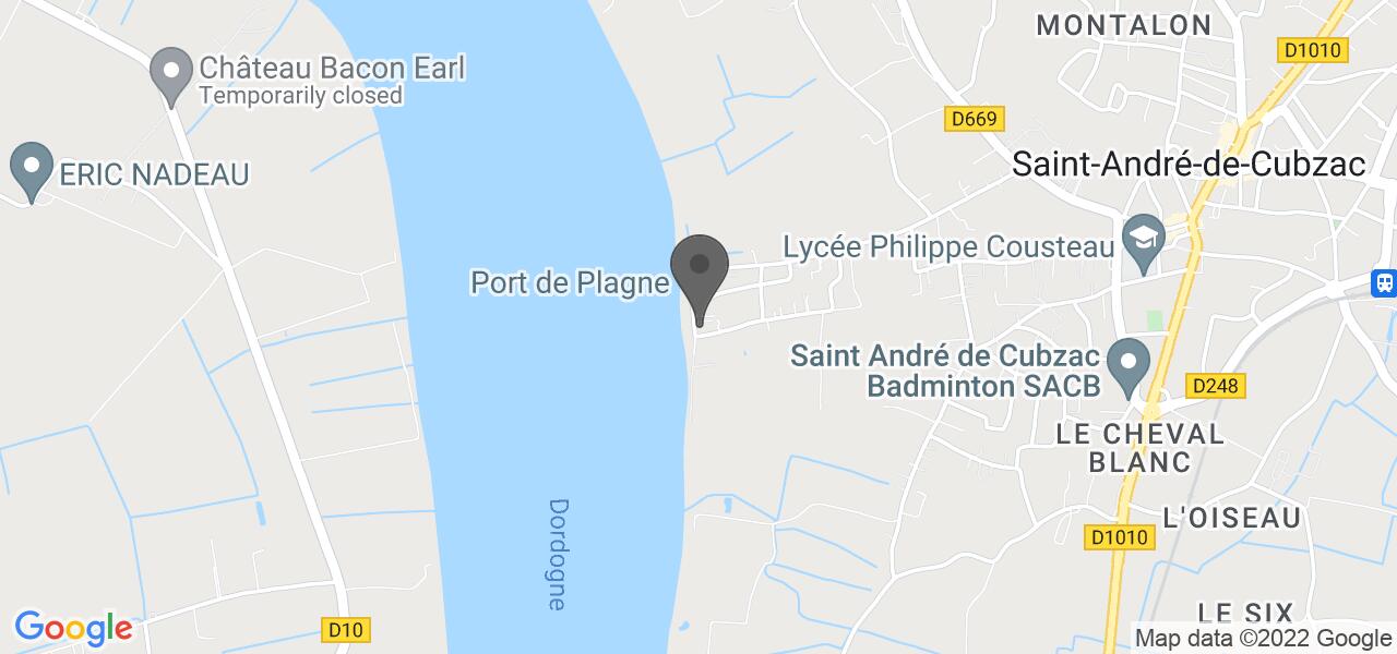Plan d'accès — Cote Fleuve