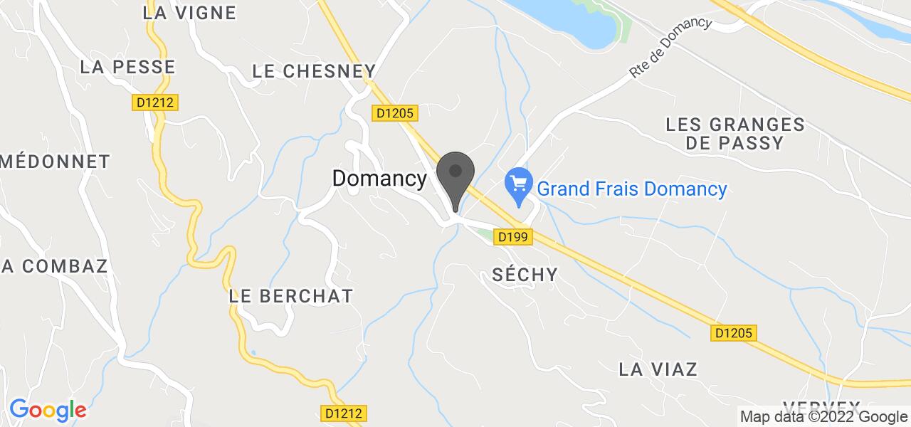 Plan d'accès — Auberge de la Devinière