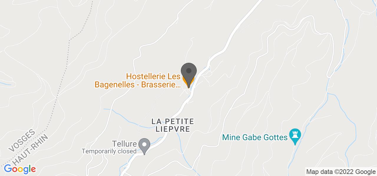 แผนที่การเดินทาง — Les Bagenelles