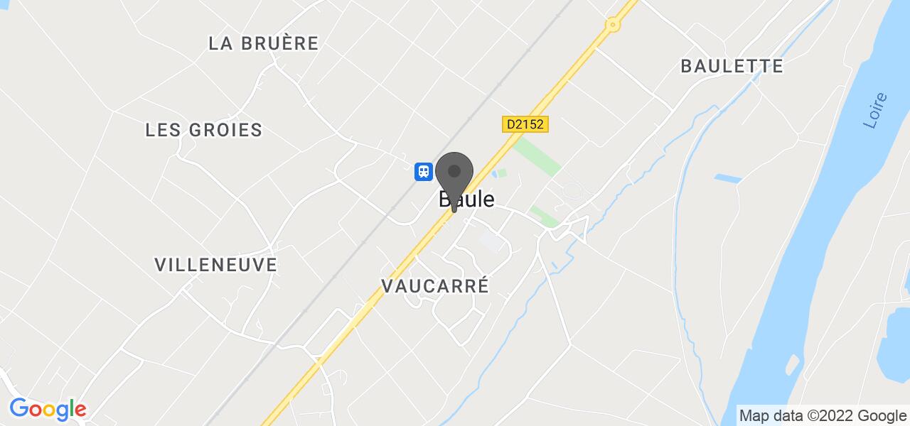 Plan d'accès — Au Clos des Vignes 