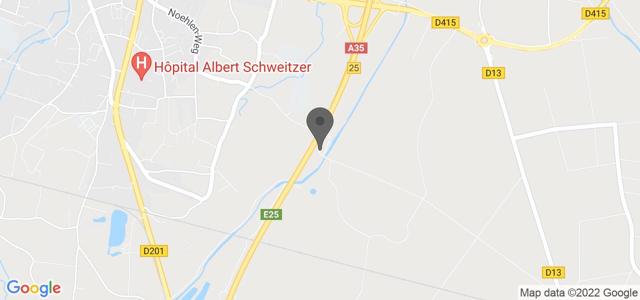 Plan d'accès — Auberge du Dachsbuhl