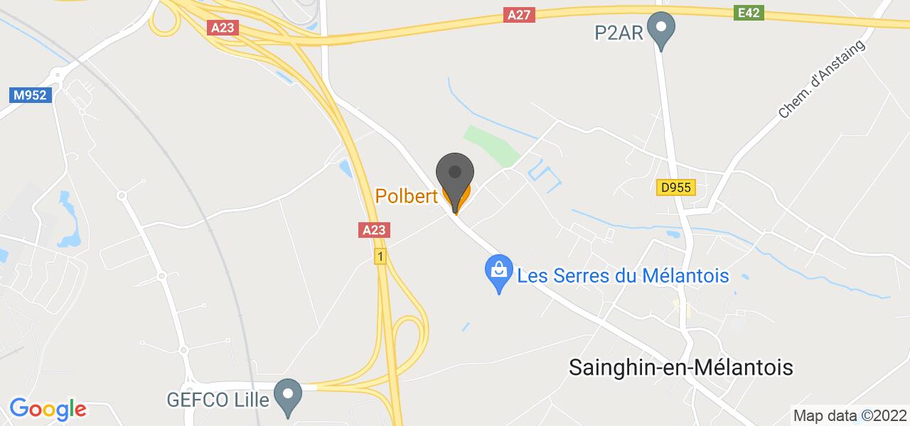 Plan d'accès — Polbert