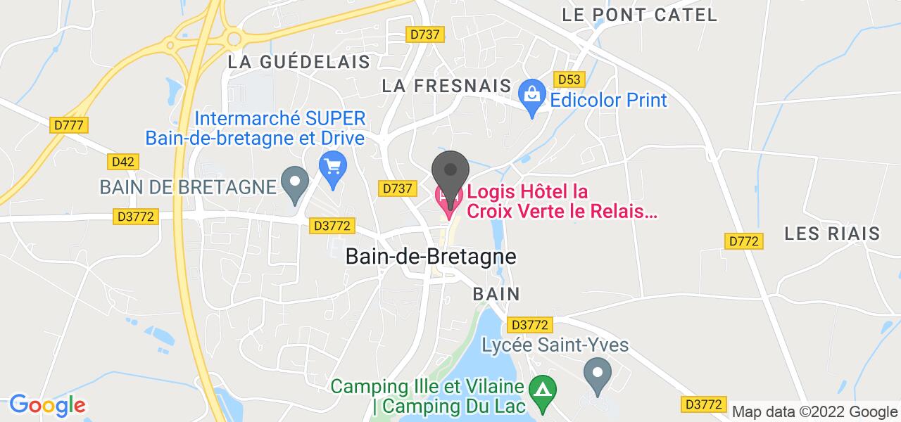 Plan d'accès — La Croix Verte