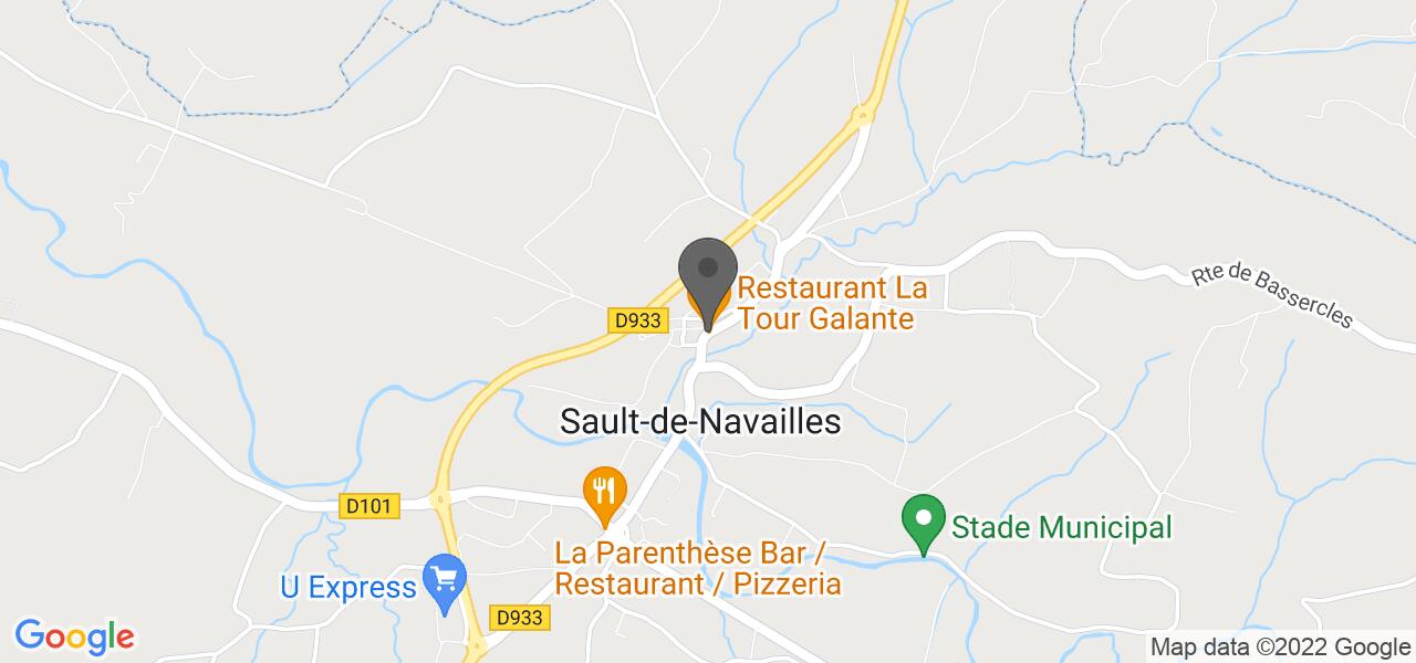 แผนที่การเดินทาง — La Tour Galante
