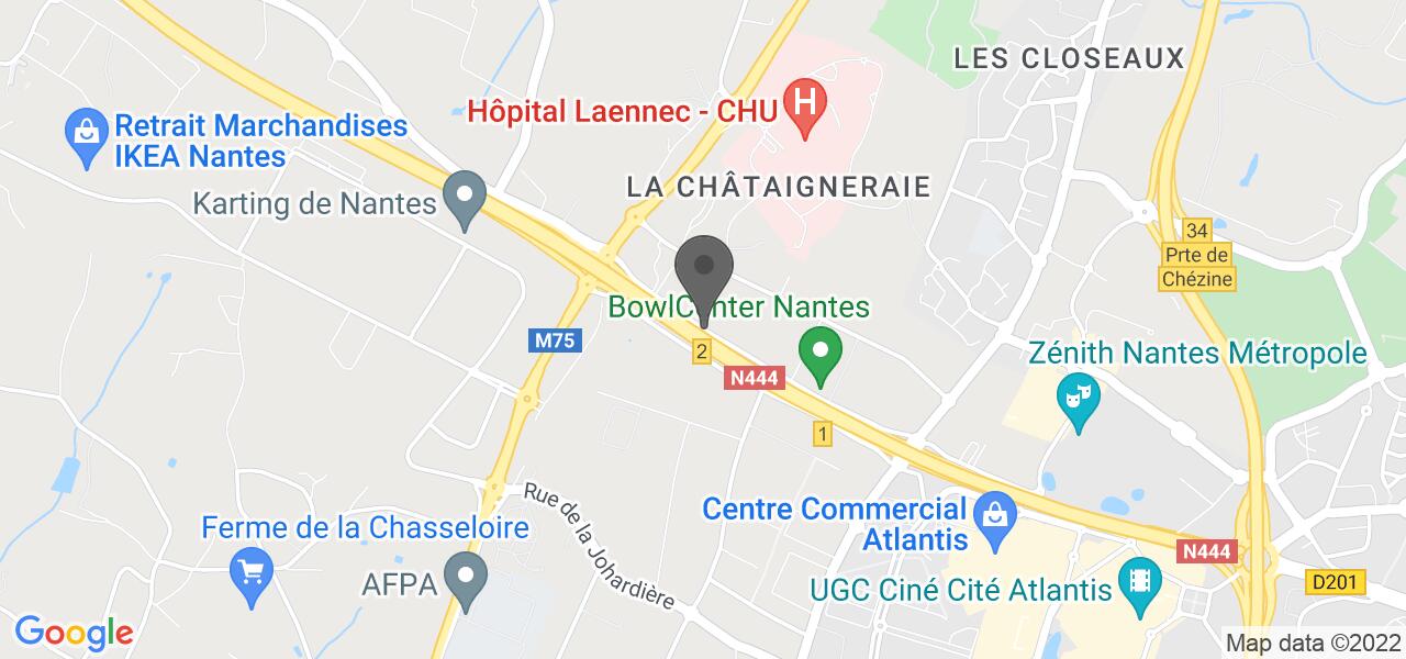 Plan d'accès — Le Mas des Oliviers
