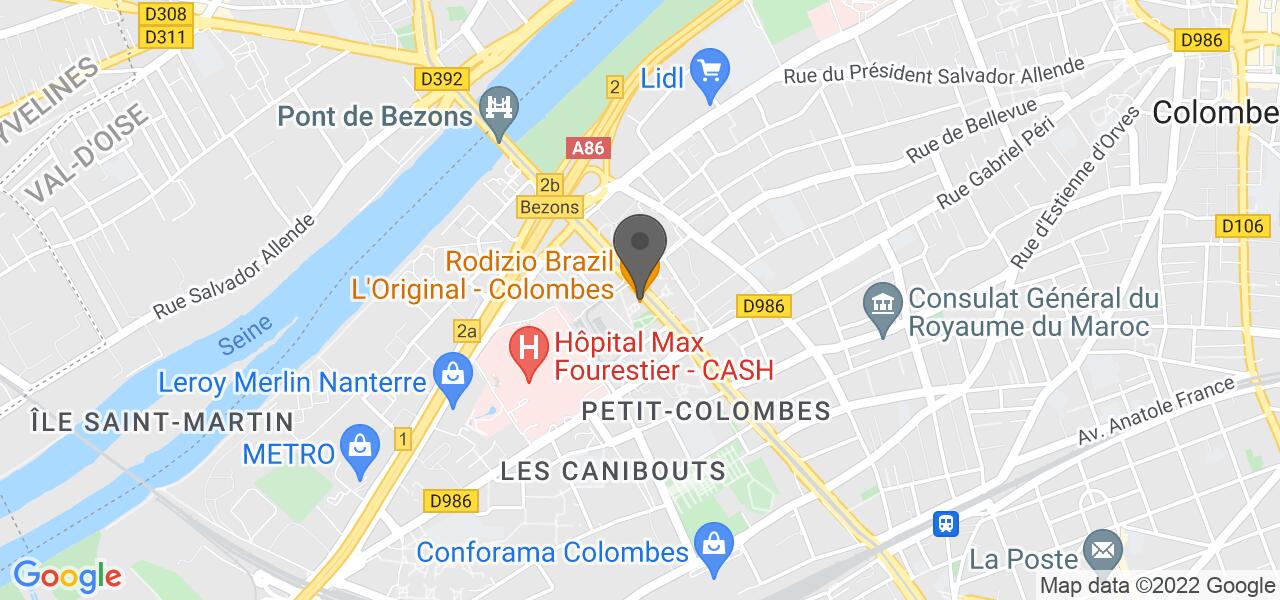 Anfahrtsplan — Rodizio Brazil