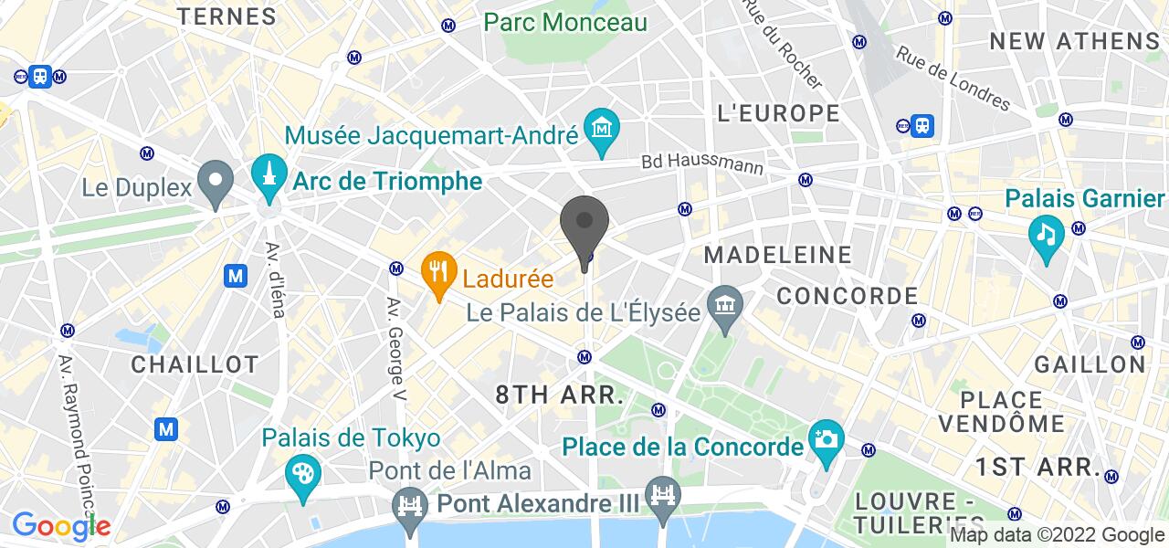 Plan d'accès — Le Chat Blanc