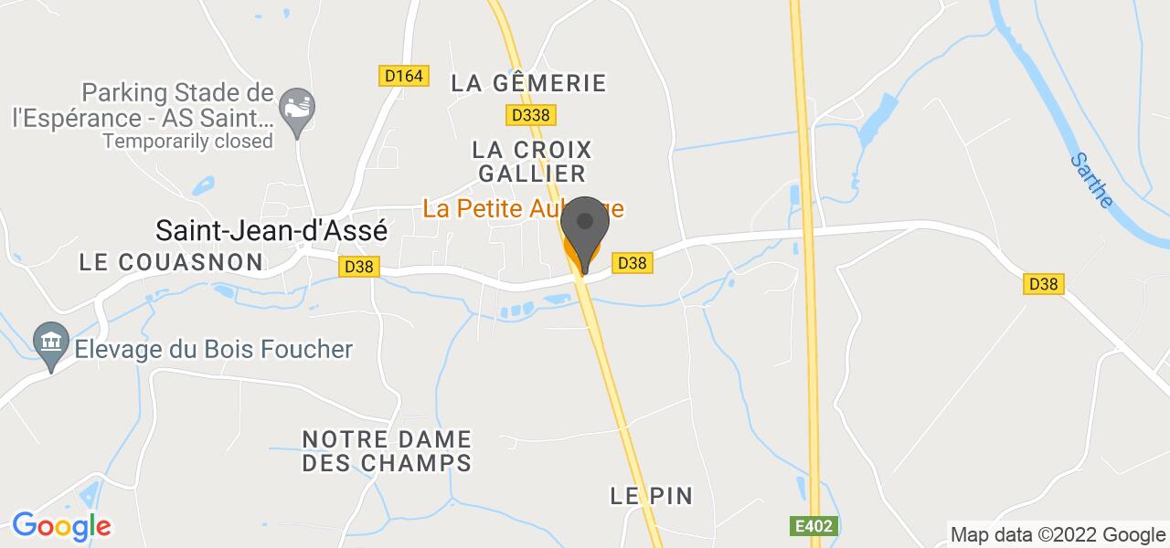 Plan d'accès — La Petite Auberge