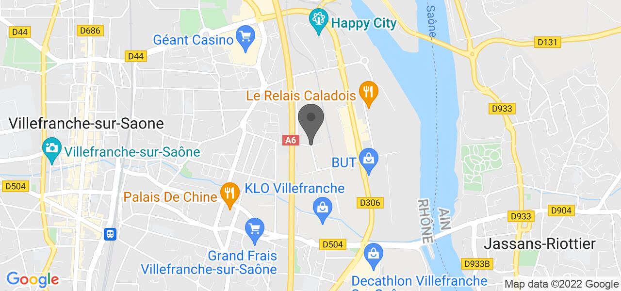 Схема проезда — Restaurant L'abbaye caladoise