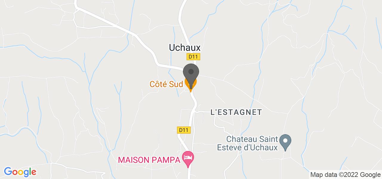 Plan d'accès — Côté Sud