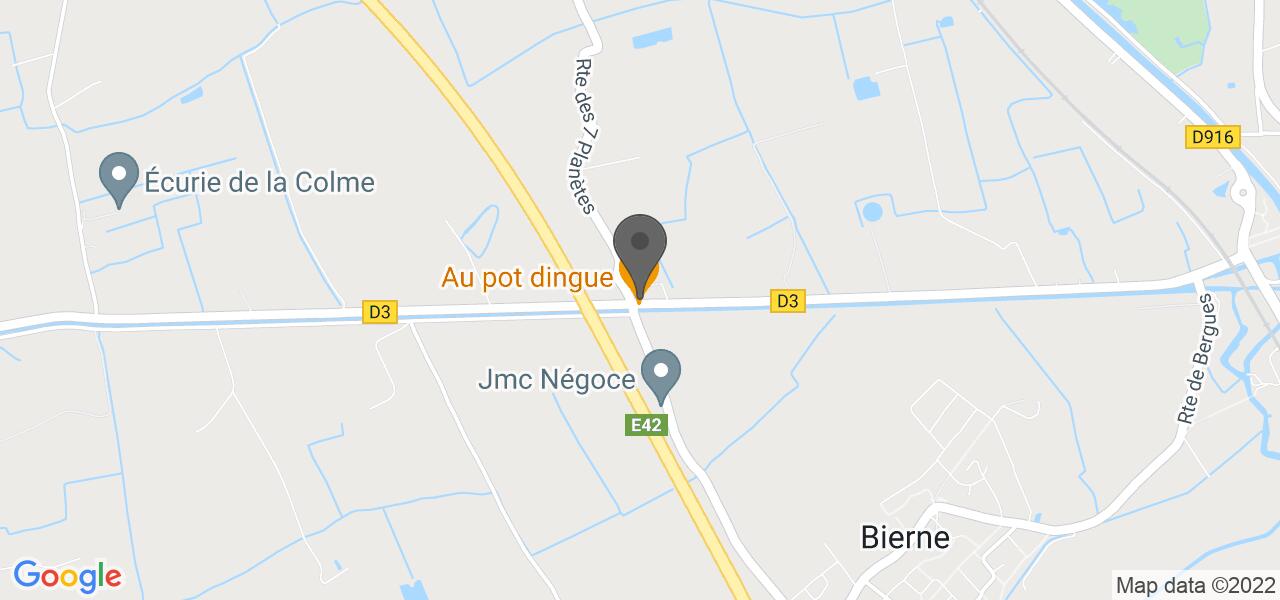 Mappa di accesso — Au Pot Dingue