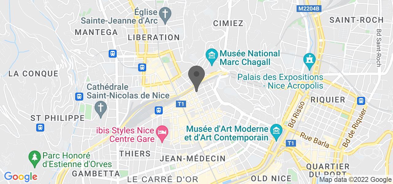 Anfahrtsplan — Chez Mireille