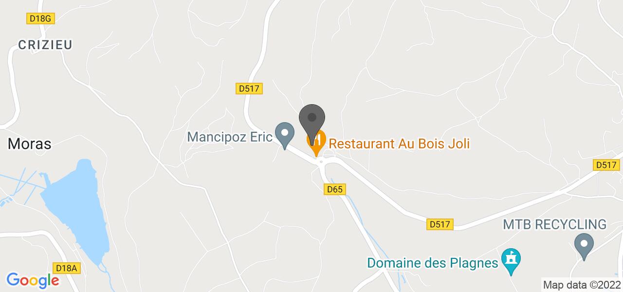 Mappa di accesso — Le Bois Joli