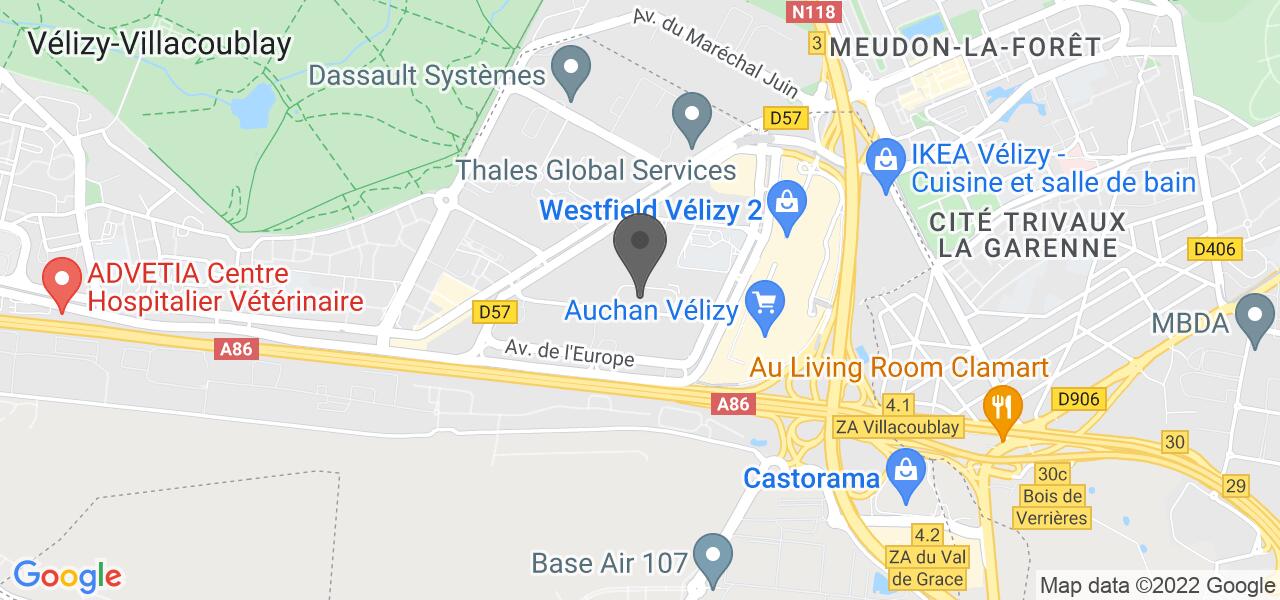 Mapa de acceso — Royal Velizy
