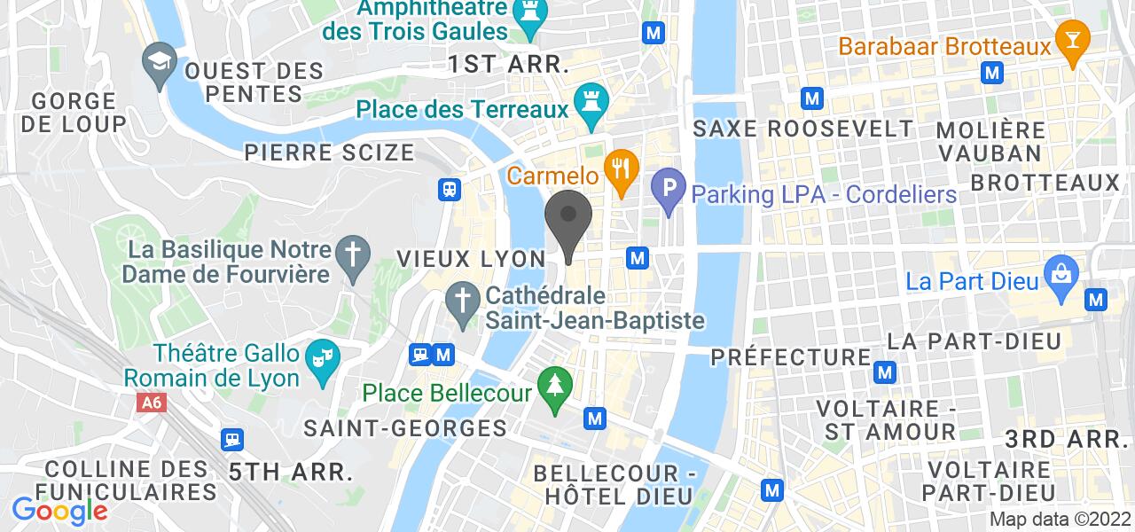 Mapa de acceso — Le Fiston