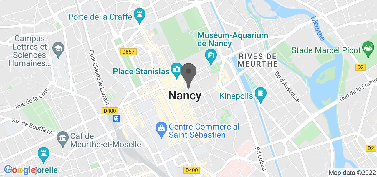 Plan d'accès — Mamie Branchée