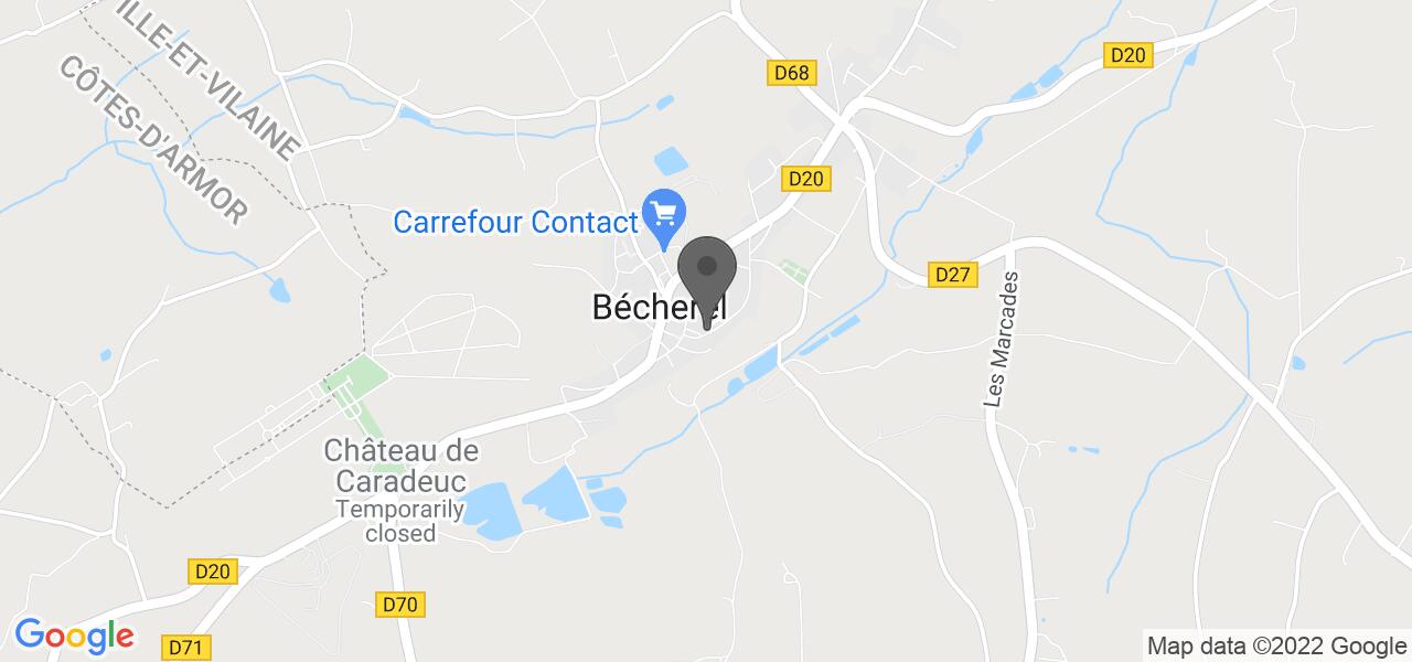 Plan d'accès — La Part des Anges