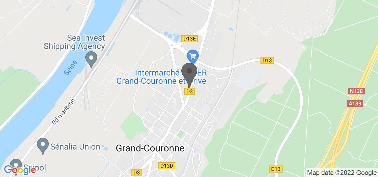 Plan d'accès — La Pointe Du Zinc