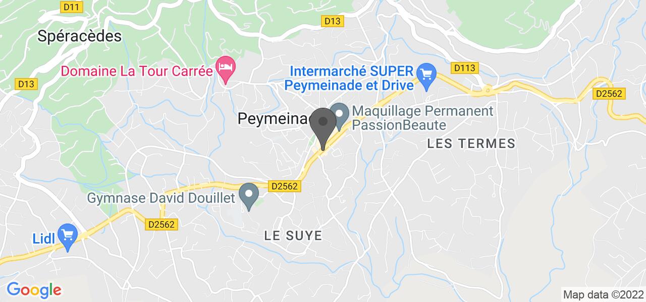 แผนที่การเดินทาง — Le Jardin de Camille et Quentin