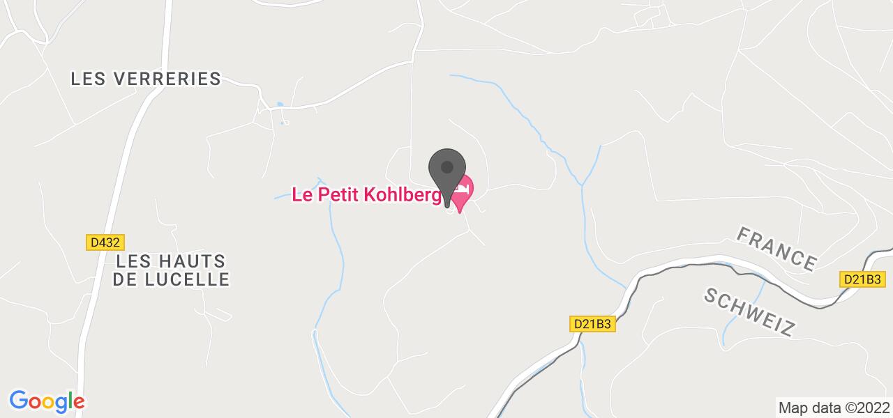 Mappa di accesso — Le Petit Kohlberg