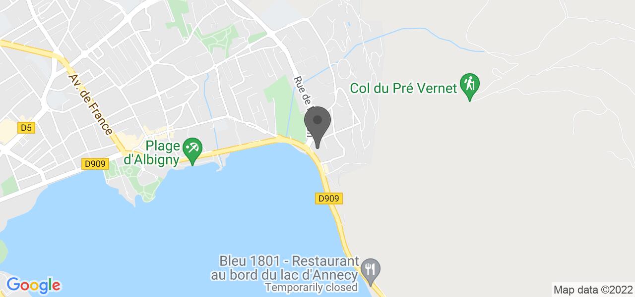 Plan d'accès — Le Bel Abri