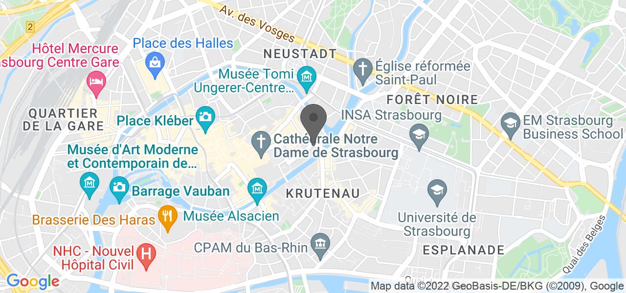 Plan d'accès — Au Brasseur 
