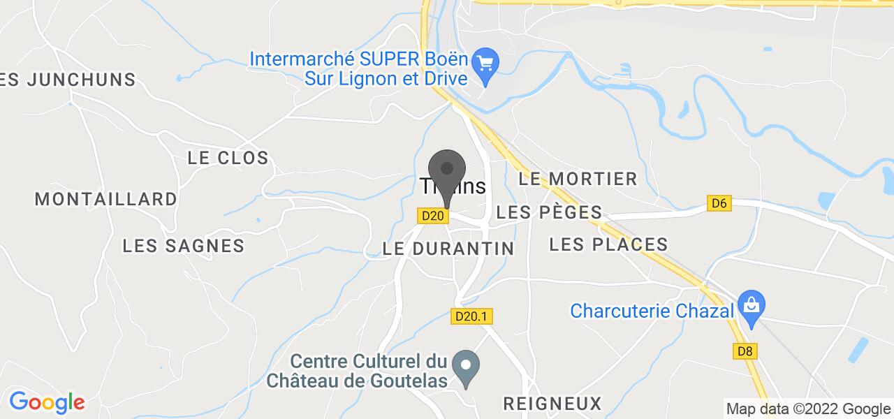 Plan d'accès — L'eveil des sens