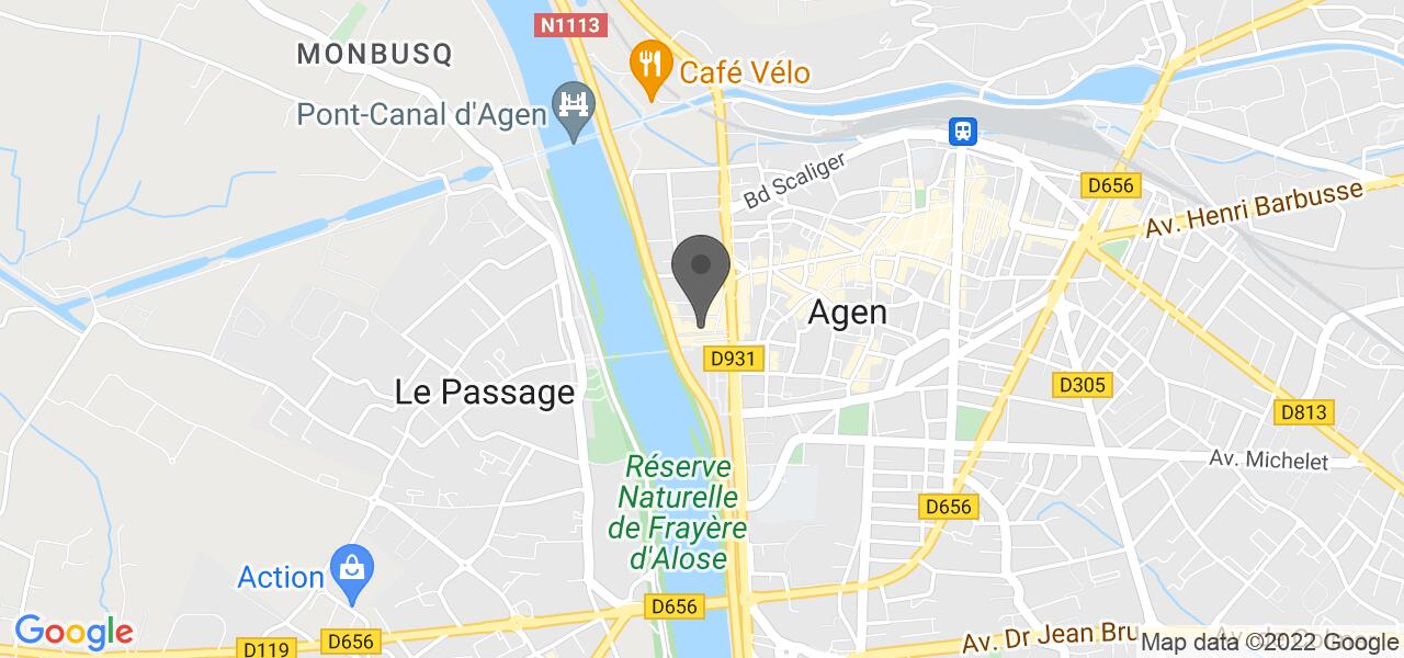 Plan d'accès — Le Vinivore