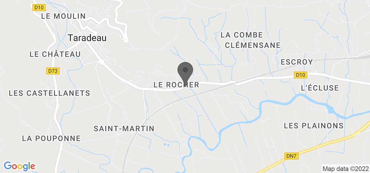 Plan d'accès — Le Cigalon