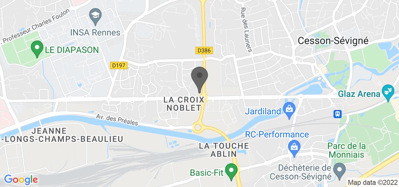 Plan d'accès — CAP O SAVEURS