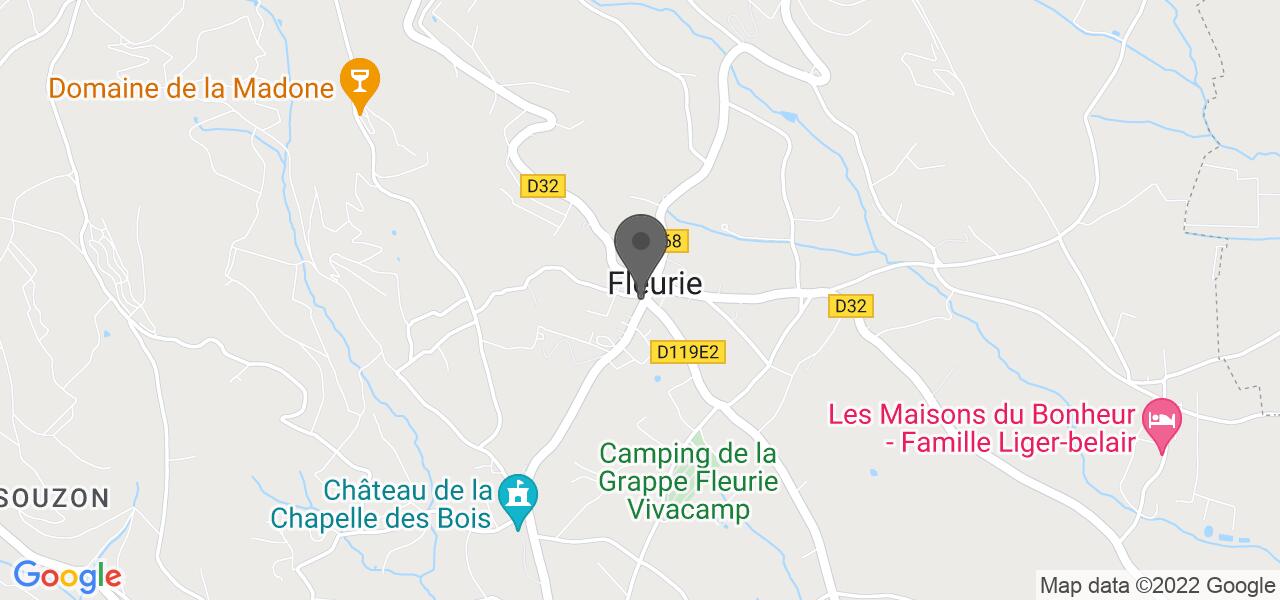 Plan d'accès — AUBERGE DU CEP