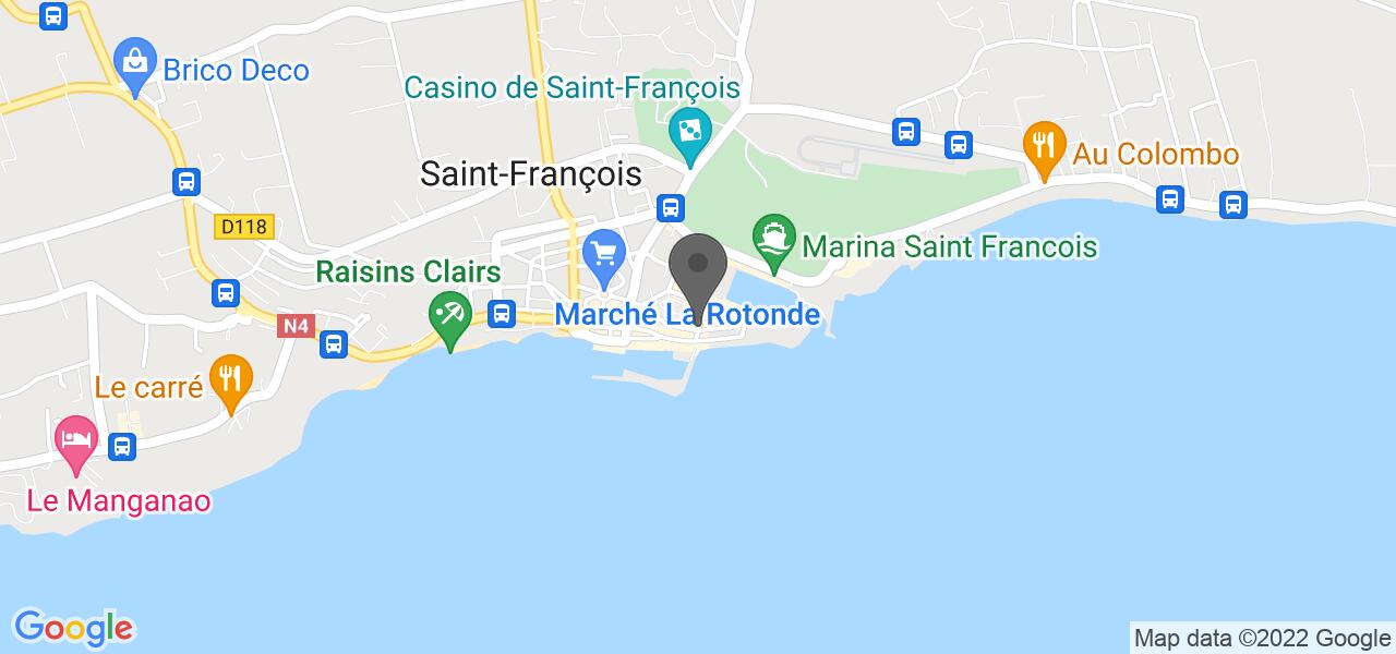 Plan d'accès — Le Mabouya dans la Bouteille