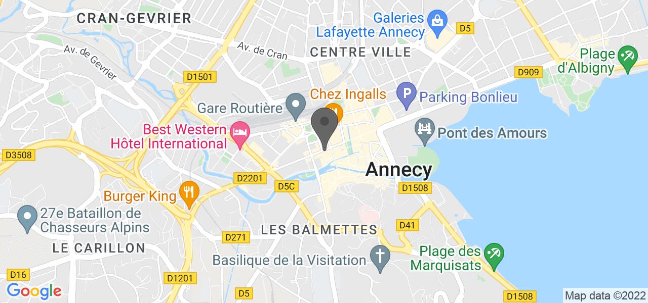 Plan d'accès — Alegria