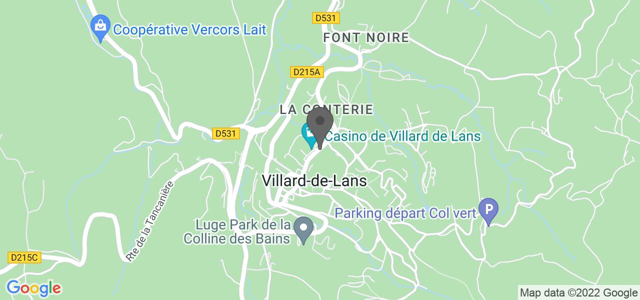 Plan d'accès — Le Ranch