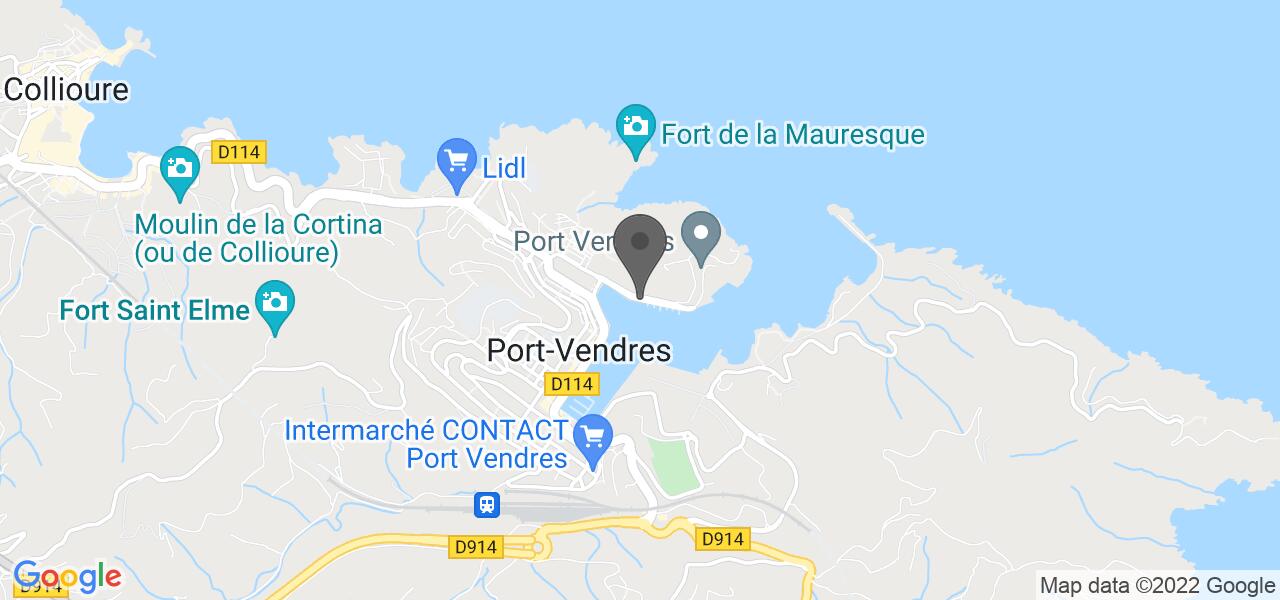 Plan d'accès — LA CÔTE VERMEILLE